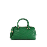 Bolsa Baú Verde Tropical Green Média Matelassê Couro