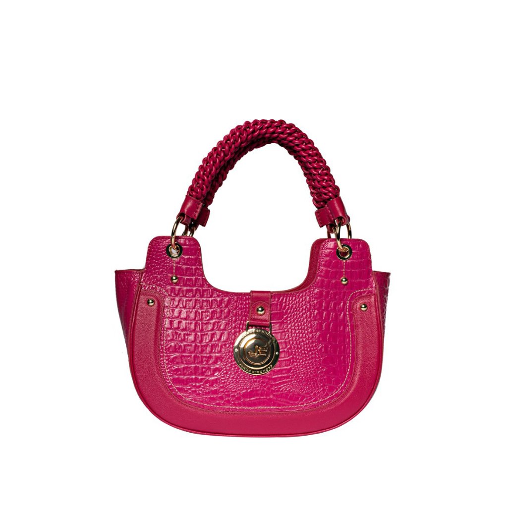 Bolsa Hobo Rosa