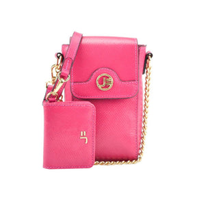 Shoulder Bag Magenta Corrente Porta Cartão