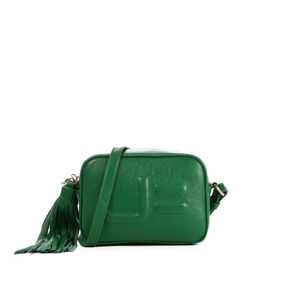 Bolsa Transversal Verde Tropical Green Pequena Barbicacho JB Couro